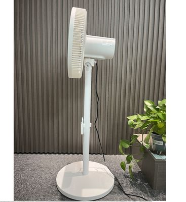 Ventilador de chão silencioso com comando remoto e toque