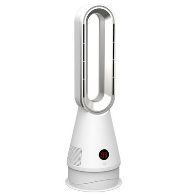 20 polegadas portátil de arrefecimento e aquecimento de ar ventilador sem lâmina purificador de ar 3,5kg ABS corpo PP