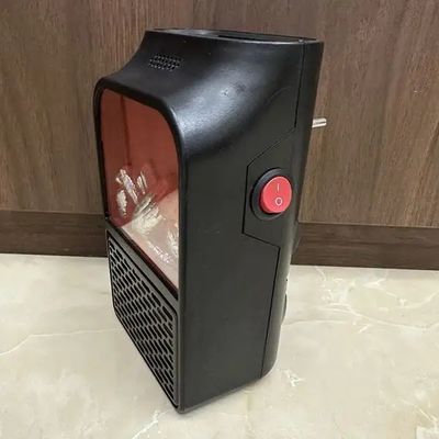 Aquecimento rápido portátil de 900w Plug-in ajustável pessoal Mini aquecedor Temp para quarto de hotel