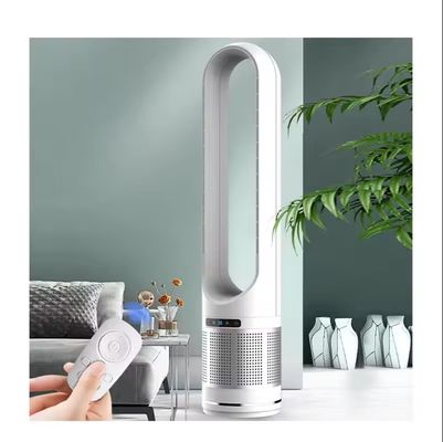 Impressora de tela de seda 50 polegadas purificador de ar resfriamento ventilador elétrico sem lâmina com controle remoto