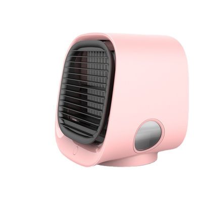 Mini-condicionador de ar móvel com ventilador elétrico refrigerado a água portátil de baixo ruído