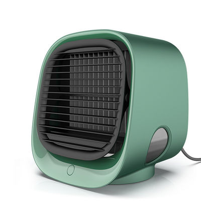 Mini-condicionador de ar móvel com ventilador elétrico refrigerado a água portátil de baixo ruído