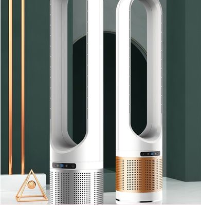 Ventilador sem lâmina de 50 polegadas Ventilador de torre de circulação de ar para purificação segura e inteligente