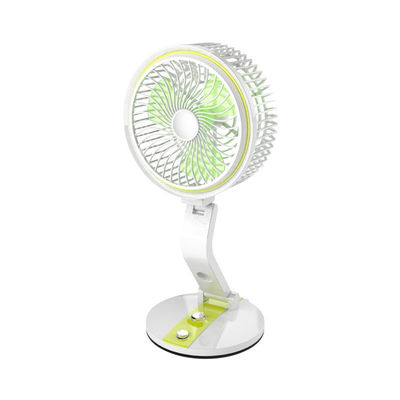 Protable Mini Pequeno Popular Recarregável Ventilador de Mão Com Luz LED e velocidade ajustável