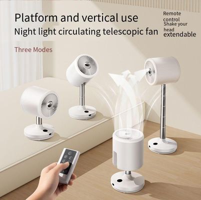 Ventilador de chão portátil USB para resfriamento de ar versátil em casa e ao ar livre