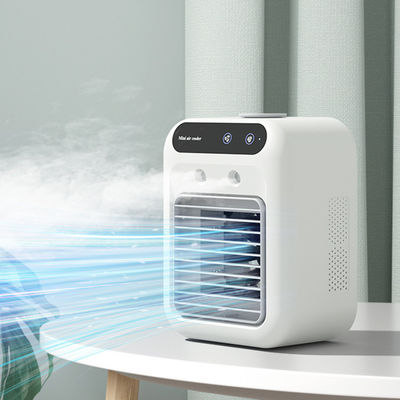 Mini ventilador de ar condicionado de escritório com refrigeração por água e luz noturna Peso líquido 700g