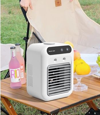 Fornecedor de energia USB 5V Mini Air Conditioner Portable Evaporative Air Cooler para escritório de quarto