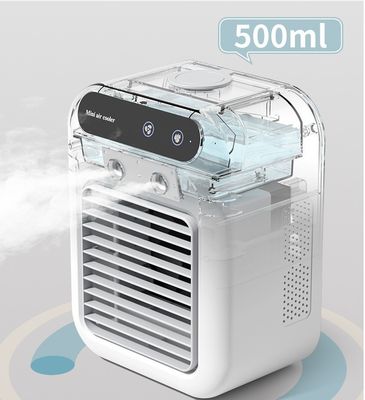 Peso líquido 700 g Ventilador portátil de refrigeração por ar de mesa com umidificador e alimentação por USB 5V