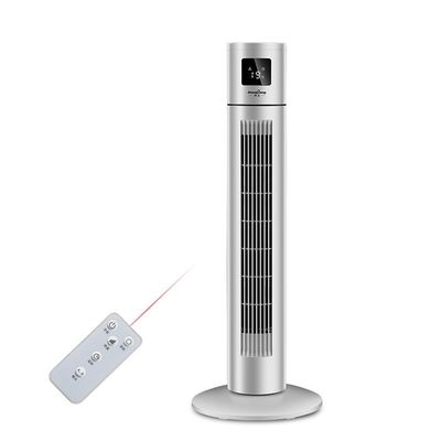 Ventilador de torre giratória elétrico de 3 velocidades para arrefecimento de ar silencioso e silencioso em salas grandes