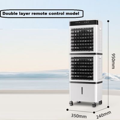 Controle digital portátil 14L grande tanque de água refrigerador de ar evaporativo para espaços internos