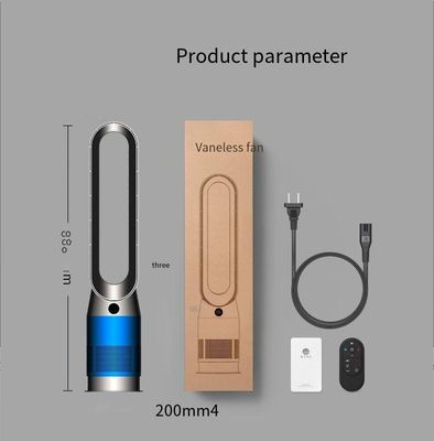 Smart Remote 50 polegadas ventilador de torre de arrefecimento sem lâmina de ar com molde privado e temporizador 1-8H