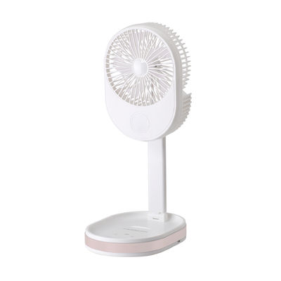 Logotipo personalizado Ventilador dobrável portátil pequeno para carregamento de escritório doméstico ao ar livre