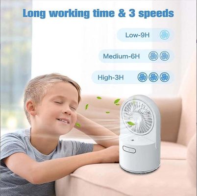 Ventilador de mesa recarregável USB para escritório doméstico Ventilador de secretária dobrável