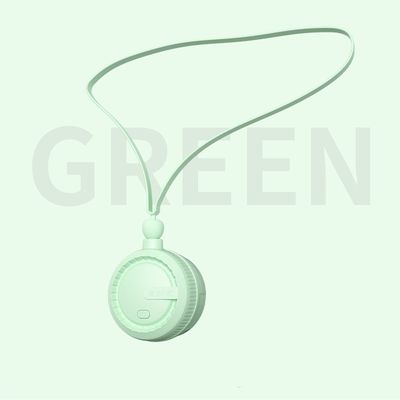 Carregamento USB preguiçoso sem lâmina de pescoço pendurado Ventilador pequeno para alimentação e bateria DC5V