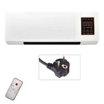 Termostato ajustável 1800W PTC aquecimento arrefecimento Ar condicionado móvel ventilador de aquecimento de ar