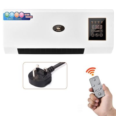 Termostato ajustável 1800W PTC aquecimento arrefecimento Ar condicionado móvel ventilador de aquecimento de ar