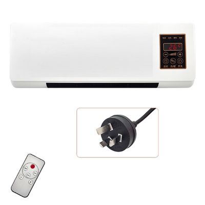 Termostato ajustável 1800W PTC aquecimento arrefecimento Ar condicionado móvel ventilador de aquecimento de ar