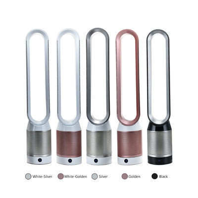 Ventilador de arrefecimento de ar elétrico de pé Ventilador vertical sem lâmina grande Design de pé 4,5 kg