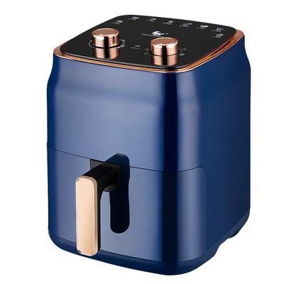 Frigorífico de ar com ecrã táctil digital Frigorífico sem óleo Forno de 6L para fritar alimentos na cozinha