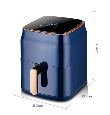 Frigorífico Elétrico Frigorífico de Ar Quente 6L Smart Touch Screen Custom Oil Free App-Controlled