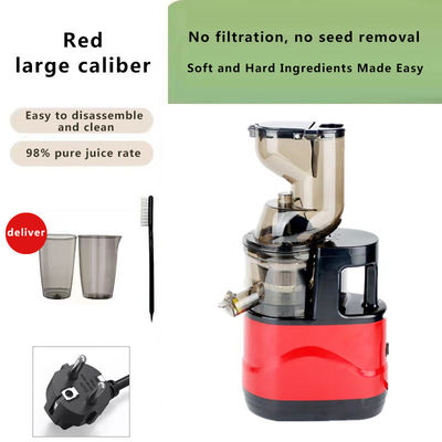 Sucicador Lento Boca Grande Suco Elétrico de Vegetais para Domicílio Sucicador Multifuncional