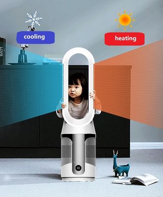 Hotel Personal Air Cooler com design sem lâmina e dimensões de 21,5*21,5*72cm