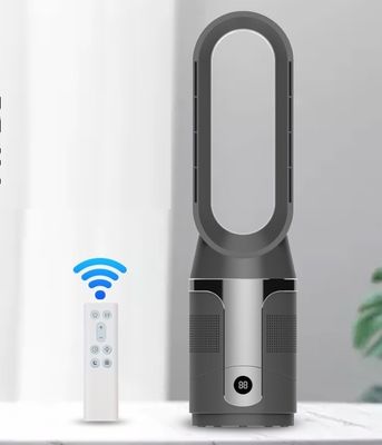 Comando remoto portátil 3 em 1 aquecedor filtro de ar ventoinha torre para aquecedor duplo e elétrico