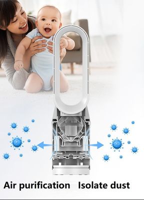 Comando remoto portátil 3 em 1 aquecedor filtro de ar ventoinha torre para aquecedor duplo e elétrico