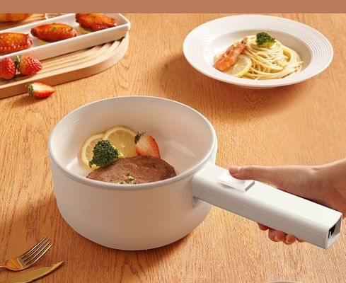 Cozinha elétrica multifuncional para fazer macarrão doméstico e panela quente no dormitório