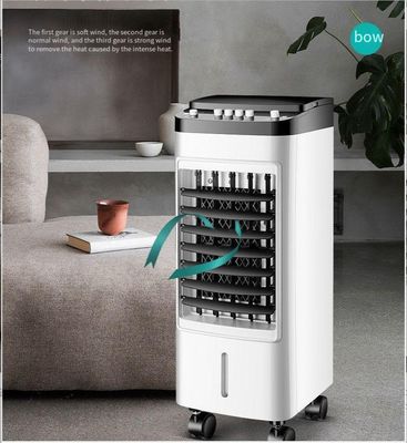 Refrigerador de ar evaporativo portátil para interiores e exteriores com tanque de água de 5 litros para resfriamento de quarto