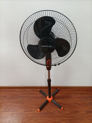 16 polegadas Elétrico X Base Cruzada Ar Refrigerante Oscilante Pedestal Ventilador para Casa