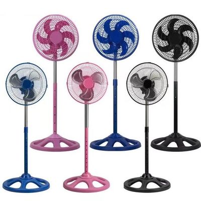 16 polegadas Elétrico X Base Cruzada Ar Refrigerante Oscilante Pedestal Ventilador para Casa