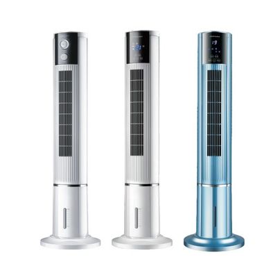 Ar condicionado de água móvel pessoal com controle remoto e ventilador de pulverização de névoa sem folhas