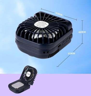 3.7V Compressão a Frio Ventilador Posicional Posicionável Mini Ventilador de Mesa para Resfriamento do Pescoço