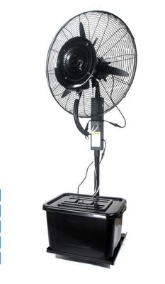Potência comercial 42L Atomização de água Frio de chão Ventilador elétrico com controle remoto