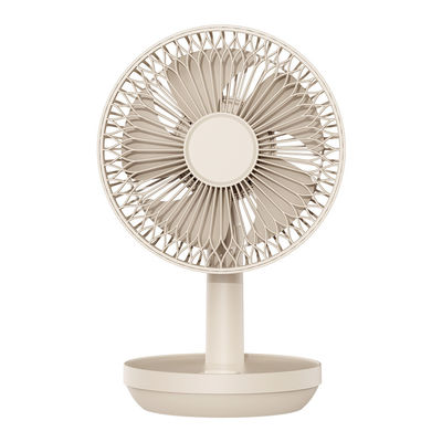 3600mAh USB recarregável Ventiladores de refrigeração de três velocidades com luz noturna portáteis e silenciosos