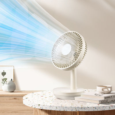 3600mAh USB recarregável Ventiladores de refrigeração de três velocidades com luz noturna portáteis e silenciosos
