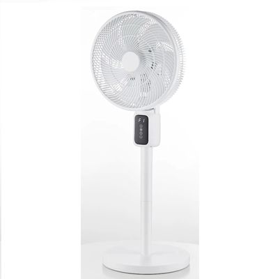 Ventilador automático de circulação da cabeça de agitação 12 polegadas LED Display Ventilador de refrigeração vertical do chão