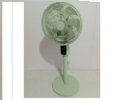 Ventilador automático de circulação da cabeça de agitação 12 polegadas LED Display Ventilador de refrigeração vertical do chão