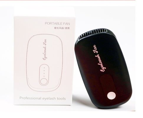 Secador de cílios recarregável portátil USB Fans para secagem rápida de cola de extensão de cílios