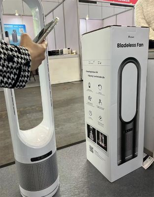Casa Multi 3 in1 Refrigerante Aquecimento Purificador de Ar Piso Ventiladores Smart Standing Bladeless