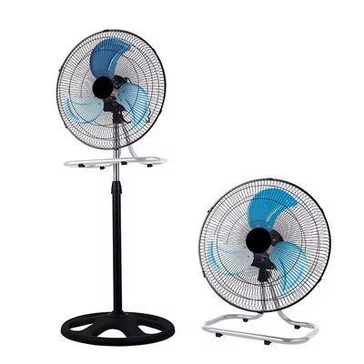 18 polegadas Vento forte Piso de resistência de curvatura Postura vertical Ventilador industrial Mofo privado NO
