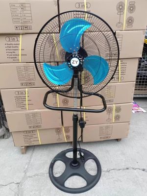 18 polegadas Vento forte Piso de resistência de curvatura Postura vertical Ventilador industrial Mofo privado NO