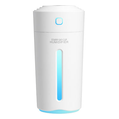 Mini-difusor de aromas portátil alimentado por USB com umidificação de ar leve e de baixo ruído
