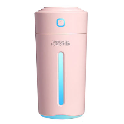 Mini-difusor de aromas portátil alimentado por USB com umidificação de ar leve e de baixo ruído