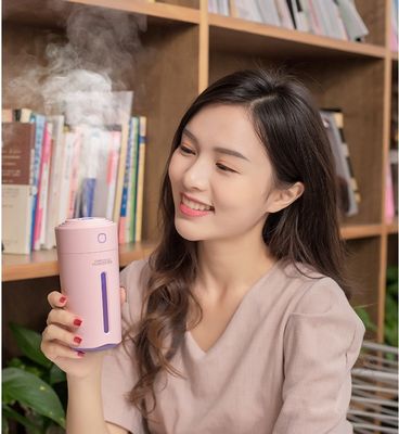 179G Carro USB Copo Colorido Doméstico Desktop Mini Aroma Diffuser Night Light Umidificador de Ar