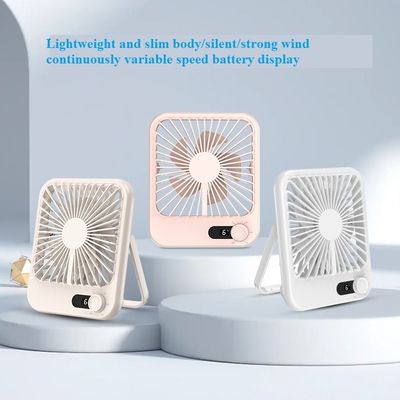 USB portátil Aromaterapia recarregável Ventilador portátil Ventilador de mesa silencioso Mini Ventilador para necessidades de escritório