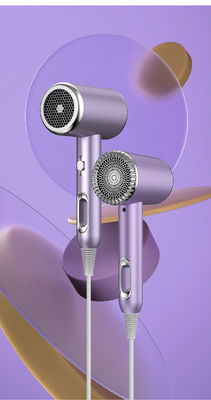 Alta Velocidade Roxo Azul Branco Secador de Cabelos Air Styler Salon Escova de Ar Quente para Domicílio