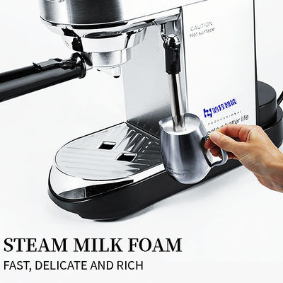 Máquina de café Espresso elétrica portátil feita de aço inoxidável para casa e escritório