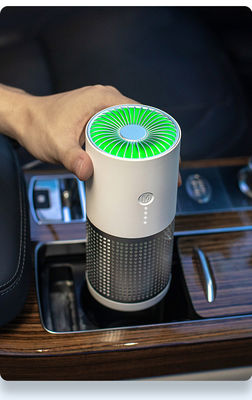 Mini-purificador de ar de escritório com tecnologia de íons negativos e porta USB